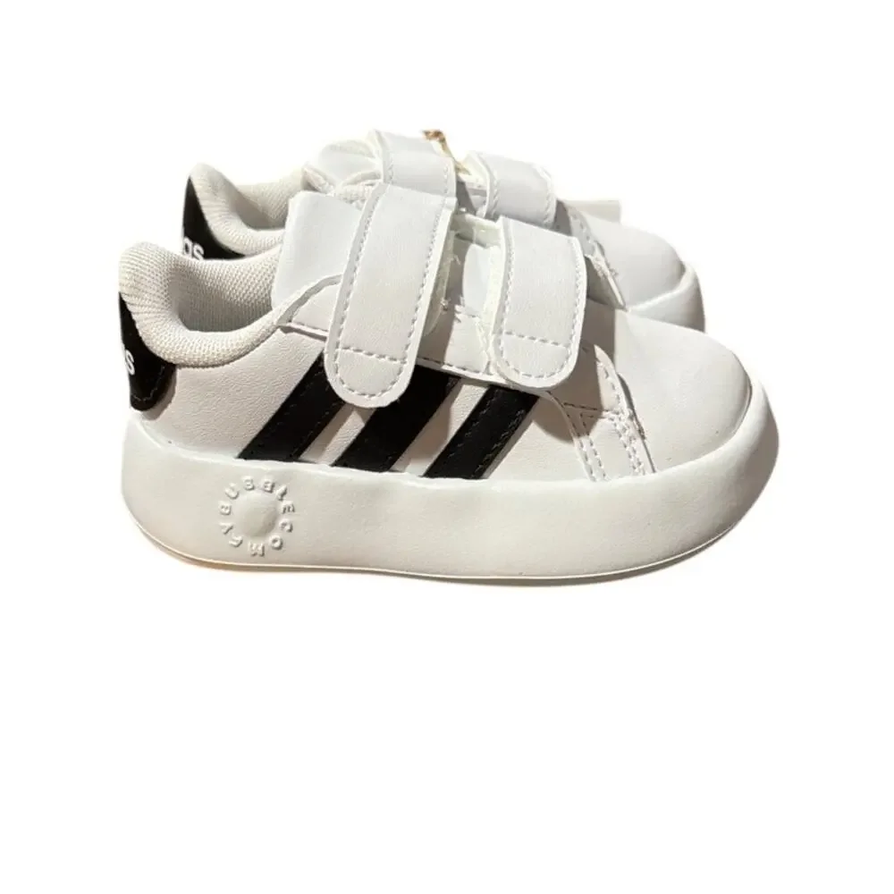 ADIDAS ID5271 Grand Court 2.0 Shoes Kids White Toddler Size 5 New